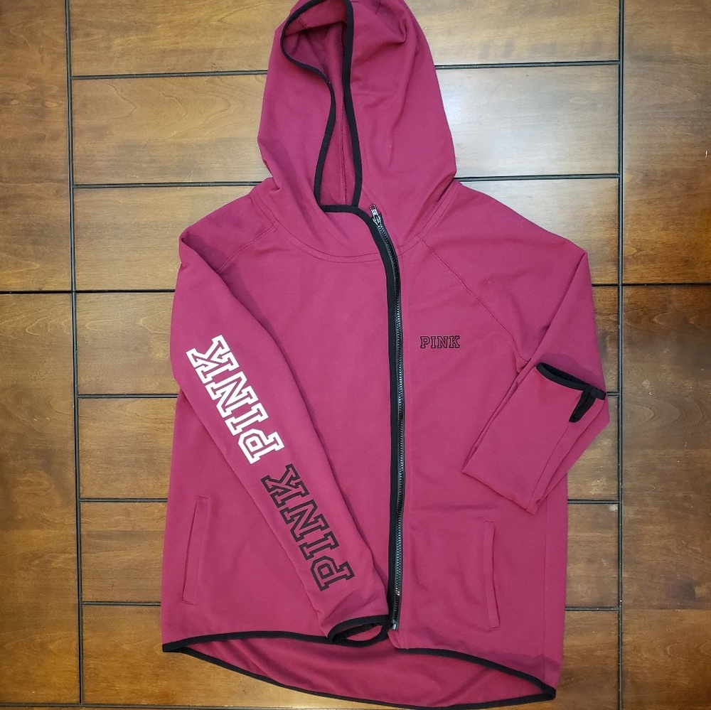Pink L Hoody Sweater